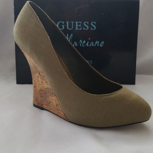 New Guess By Marciano BONTEMPS WEDGES SZ 9.5 - Picture 1 of 7